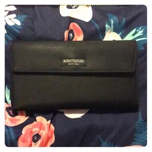 Kate Spade nylon fabric wallet